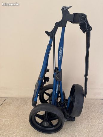 Chariot de golf BagBoy Sidekick 3 roues pliable avec frein