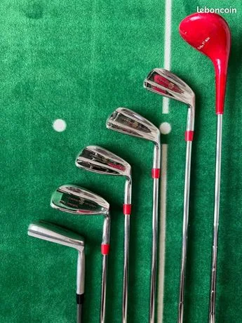 Golf Demi-série vintage Ray Finkle Pro Special + bois 3 + putter