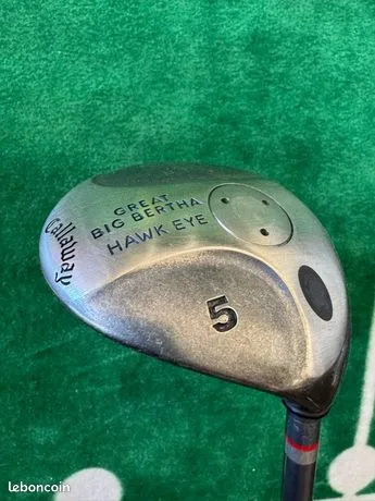 Golf Bois 5 Callaway Great Big Bertha Hawk Eye Titanium – Graphite Firm