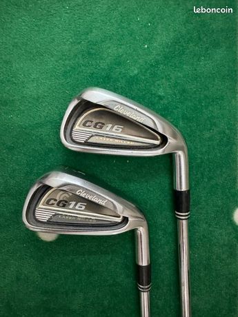 Golf Lot fers 4 et 5 Cleveland CG16 – Regular acier – longueur +2”