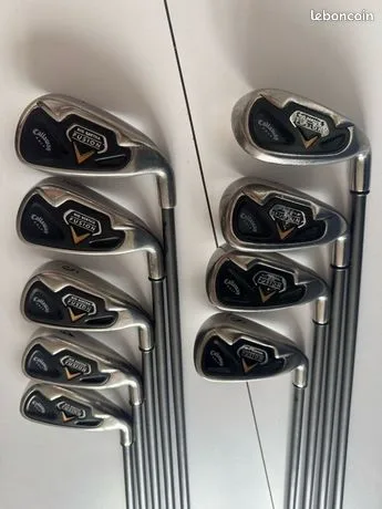 Golf Série fers Callaway Big Bertha Fusion 3-S – Graphite RCH 45i Ladies – 9 clubs